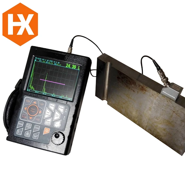 

Digital Portable Tester Ultrasonic Flaw Detector NDT Weld Inspection UT Testing Instrument B Scan HXUT-350 Ultrasound Equipment