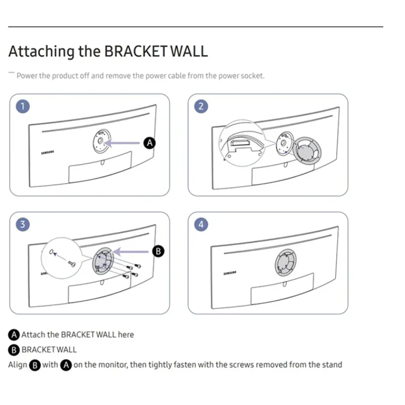 Brand NEW Wall Mount Bracket 32