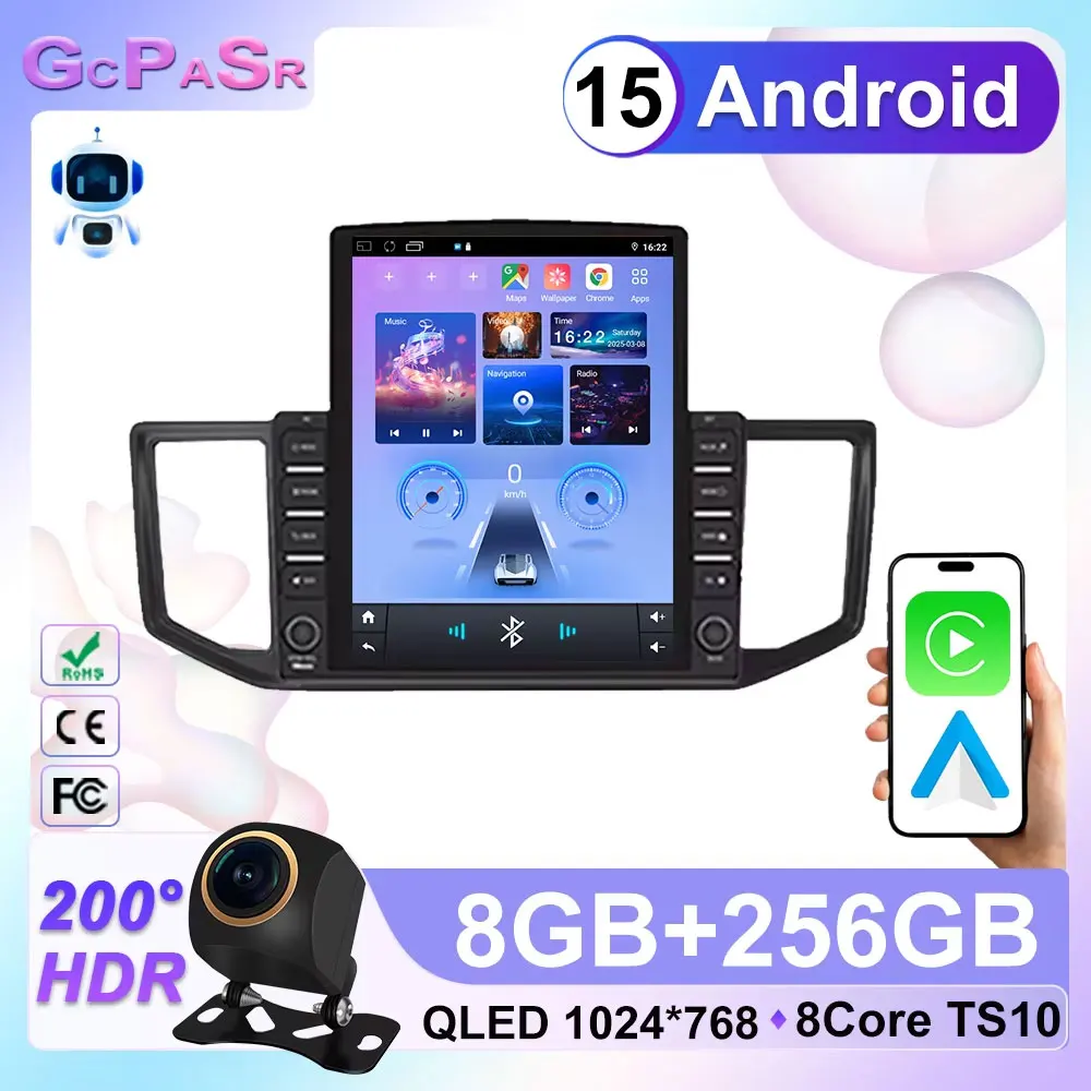 9.7 inch For VW Amarok 2017-2020 Car Android Dvd Carplay Auto Radio Stereo Head Unit Multimedia Player GPS Navigation 5G NO 2DIN