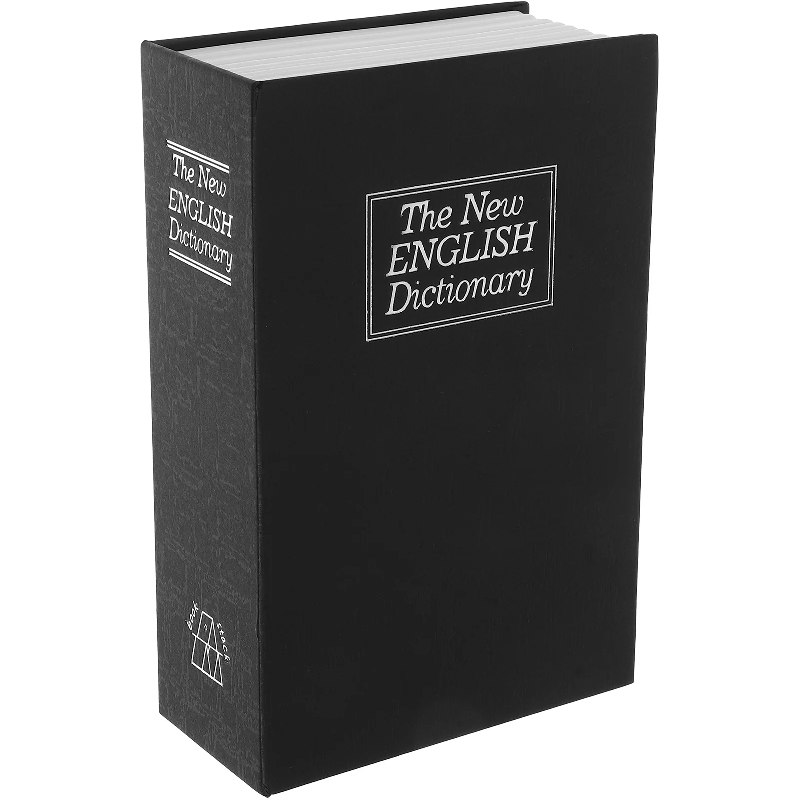 Book Safe Storage Box Black Hidden Security Container For Jewelry Cash Coins Home Office Travel Keepsake Organizer Decorative