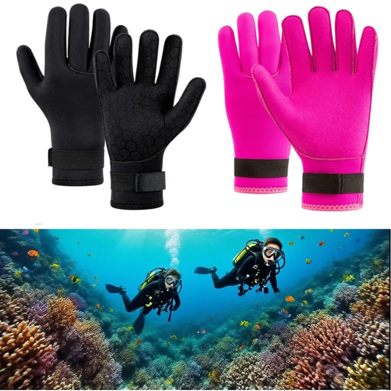 

3mm Anti Slip Wear Resistant Neoprene Diving Gloves Men Women Full Finger Glove for Scuba Snorkeling Surfing Swimming Gloves