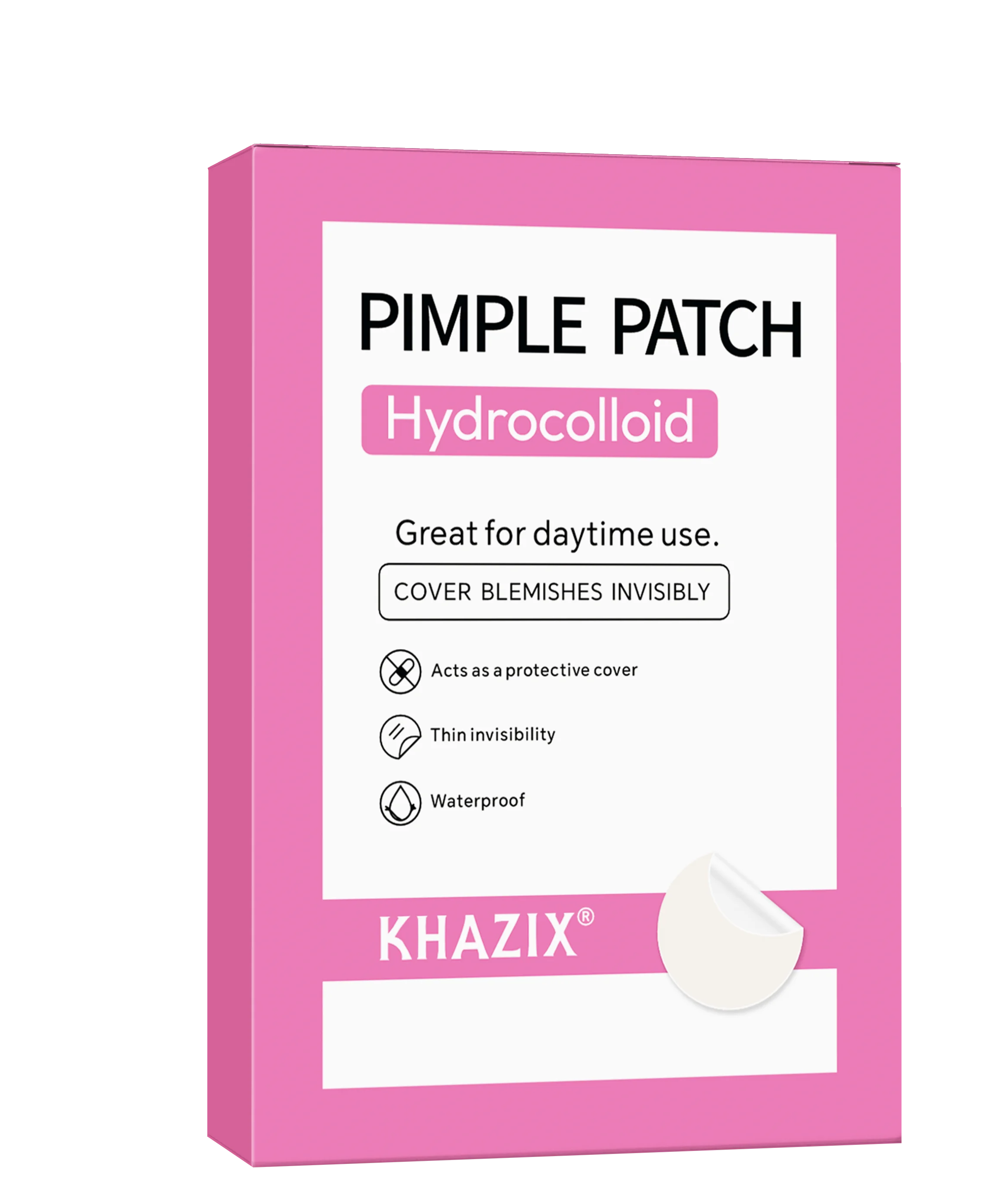 360 قطعة/صندوق رقعة حب الشباب الغروانية المائية عالية الامتزاز 0.1 مللي متر رقيقة جدًا ومناسبة مقاومة للماء ومضادة للسقوط. #5