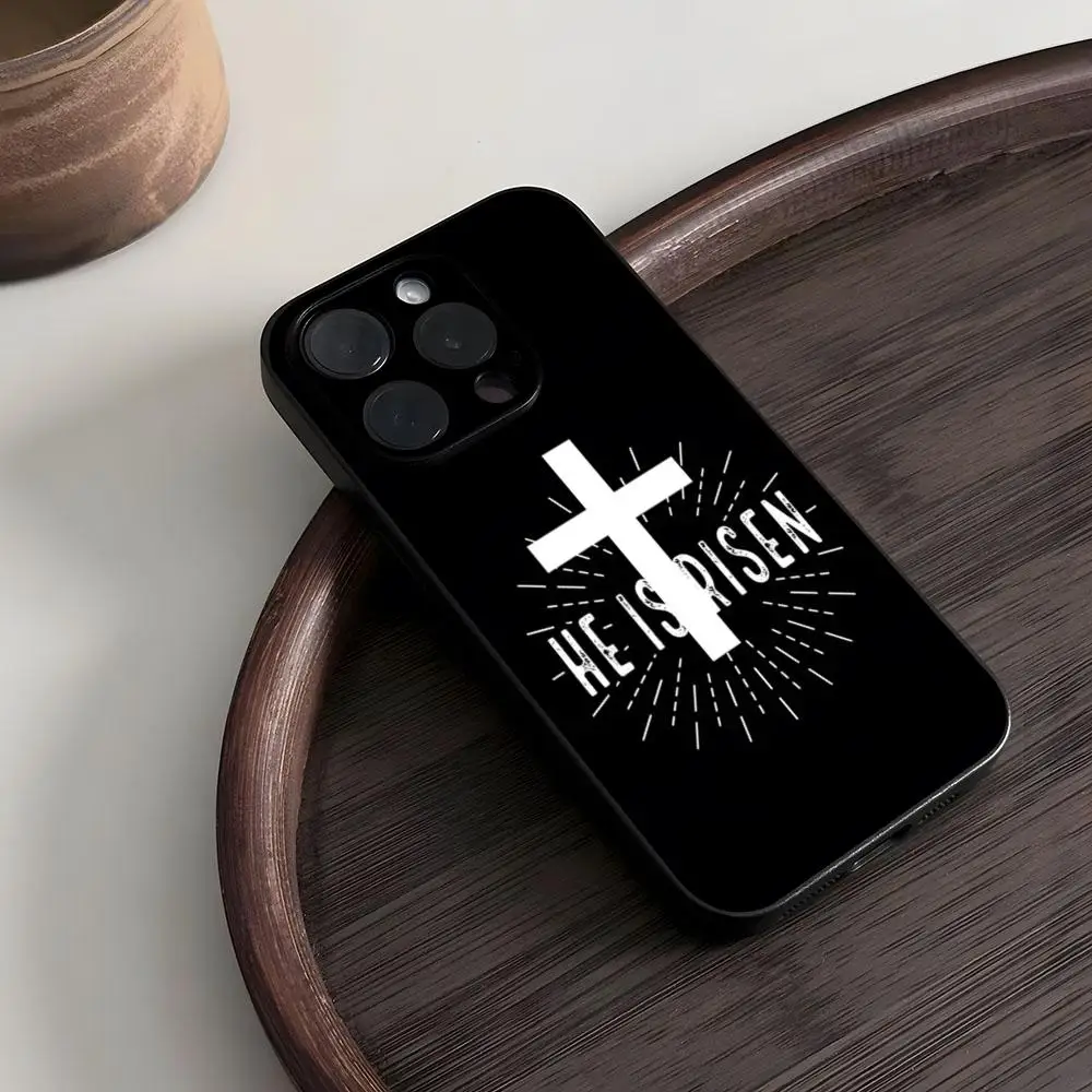 

Verse Jesus Phone Case For Iphone 15 16 12 14 Se 2024 Pro Comfortable Max 11 13 Xr X Xs Mini Plus Luxury Shell Cover