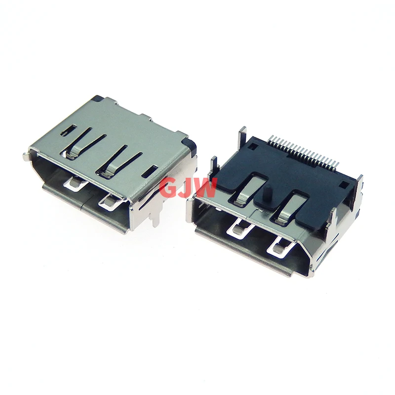 2PCS/Lot SMT DP HDMI 20P Female Socket/Jack Connector 20Pin With Column For TV-Interface