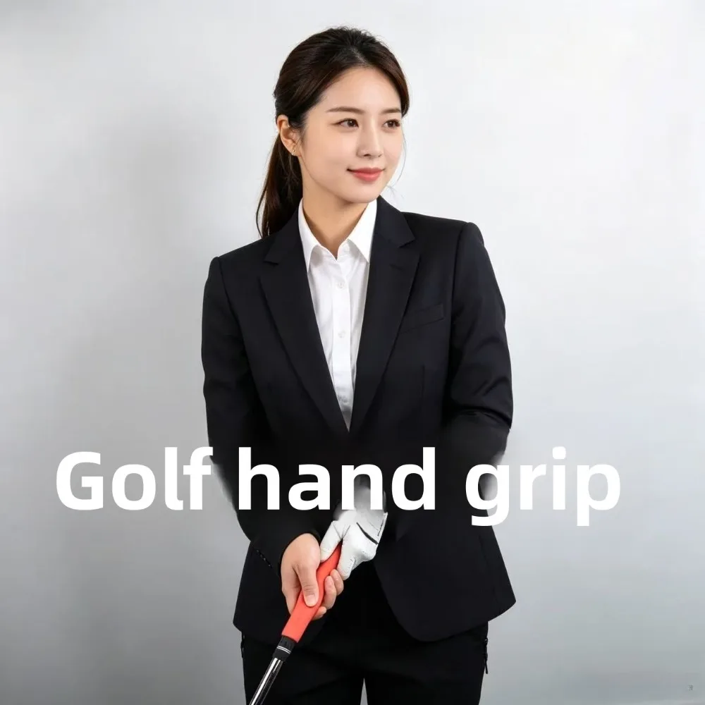 

Golf Hand Grip Cover Beginner Correction Grip Posture Correction Aid Rubber Training Hand Grip Golf Training Supplies
