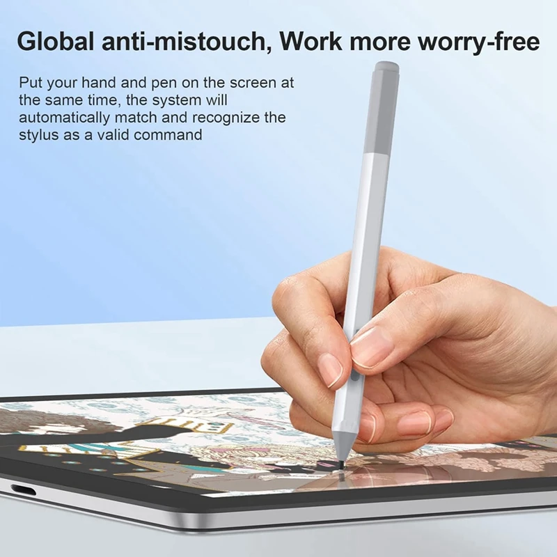ABSJ-stylo stylet pour Surface Pro 8/X/7/6/5/4/3/Surface 3/Go/Go 2/Go 3/Book, stylo tablette pour écran tactile avec Sensation du moteur haptique