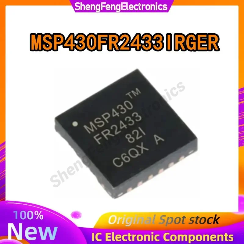 

5PCS MSP430FR2433IRGER MSP430FR2433 MSP430FR MSP430 MSP IC Chip VQFN-24 100% New Original in stock