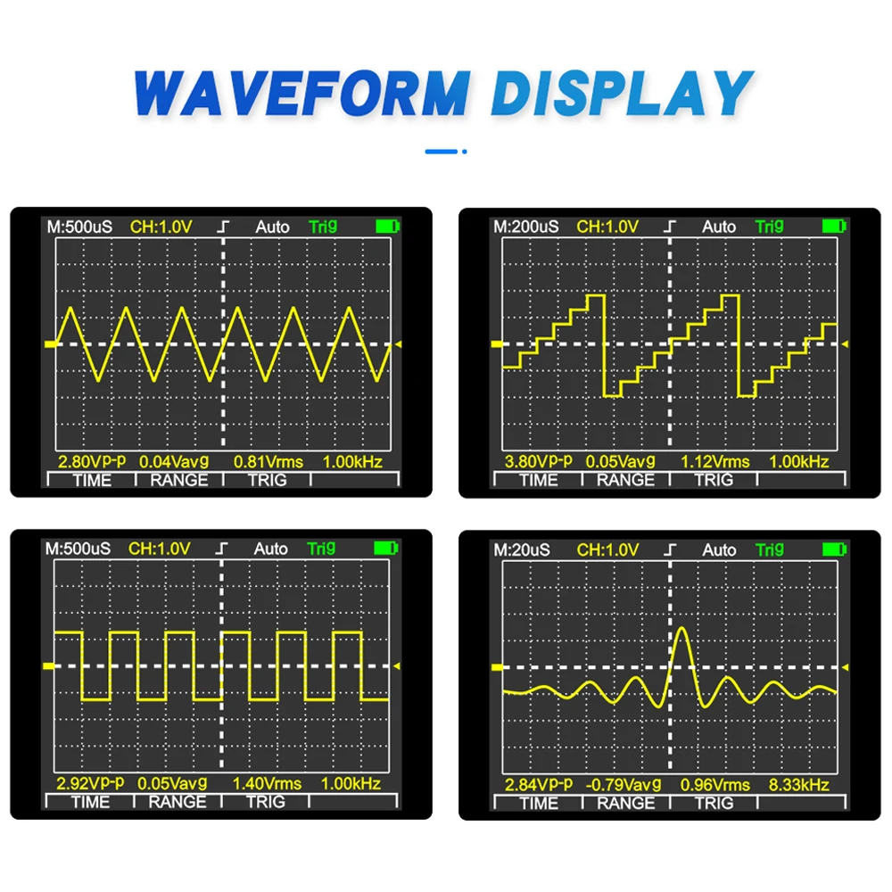 Kkm828 inteligentny graficzny oscyloskop multimetr 2 w 1 z kolorowym ekranem o przekątnej 2.4 cali Szerokość pasma 1MHz 2.5 częstotliwości