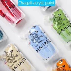 100ml/27 colors /1pcs art painting acrylic paint Hand-painted wall painting graffiti paint xiajiaer acrylic paint