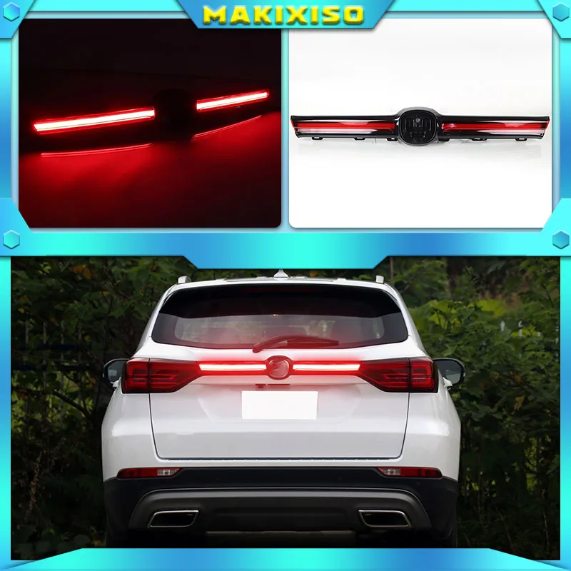 Rear Bumper Trunk Tail Light For CHANGAN CS75 2018-2020 Car LED Rear Fog Lamp Brake Light Dynamic Turn Signal Reflector