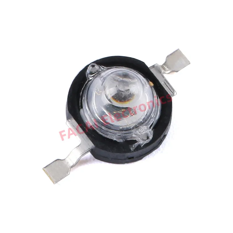 2Pcs/lot 3W 5W 850nm 940nm High Power Infrared LED Emitter CCTV Camera IR Diode for Security Black LEDs