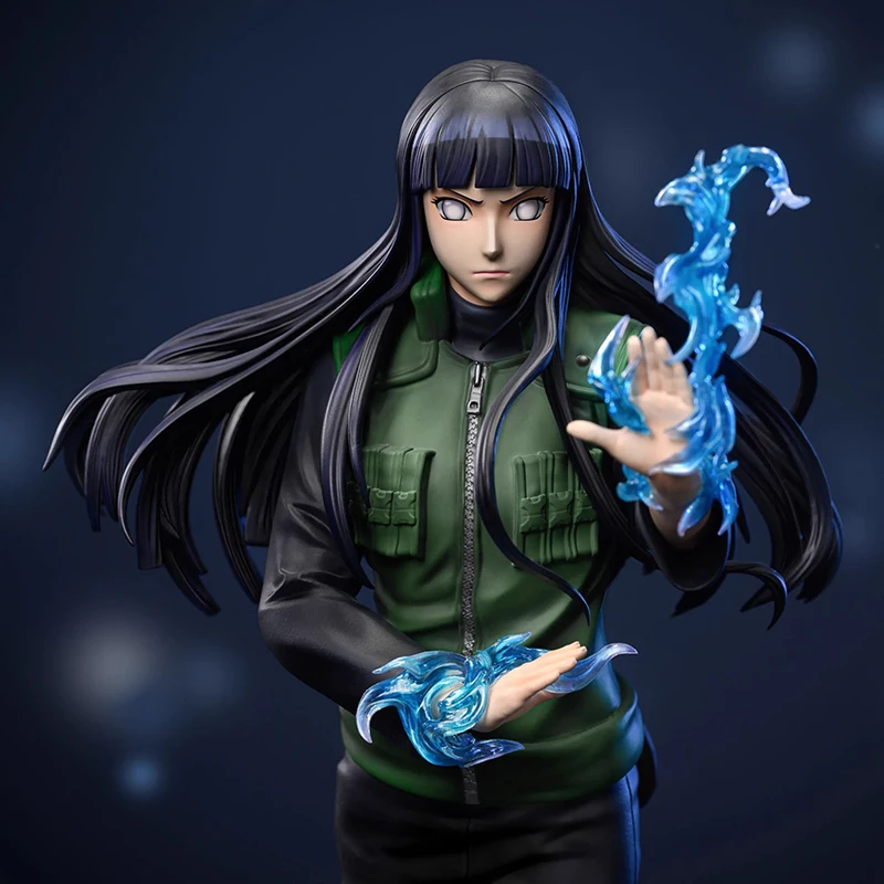 38 centimetri Naruto Figure GK Haruno Sakura Hyuga Hinata Action Figures PVC Anime Modello Collezione Statua Giocattoli Perimetro Regali Di Compleanno