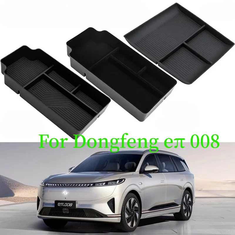 Car Center Console Armrest Storage Box For Dongfeng eπ 008 Armrest Organizer Tray Modification Accessories