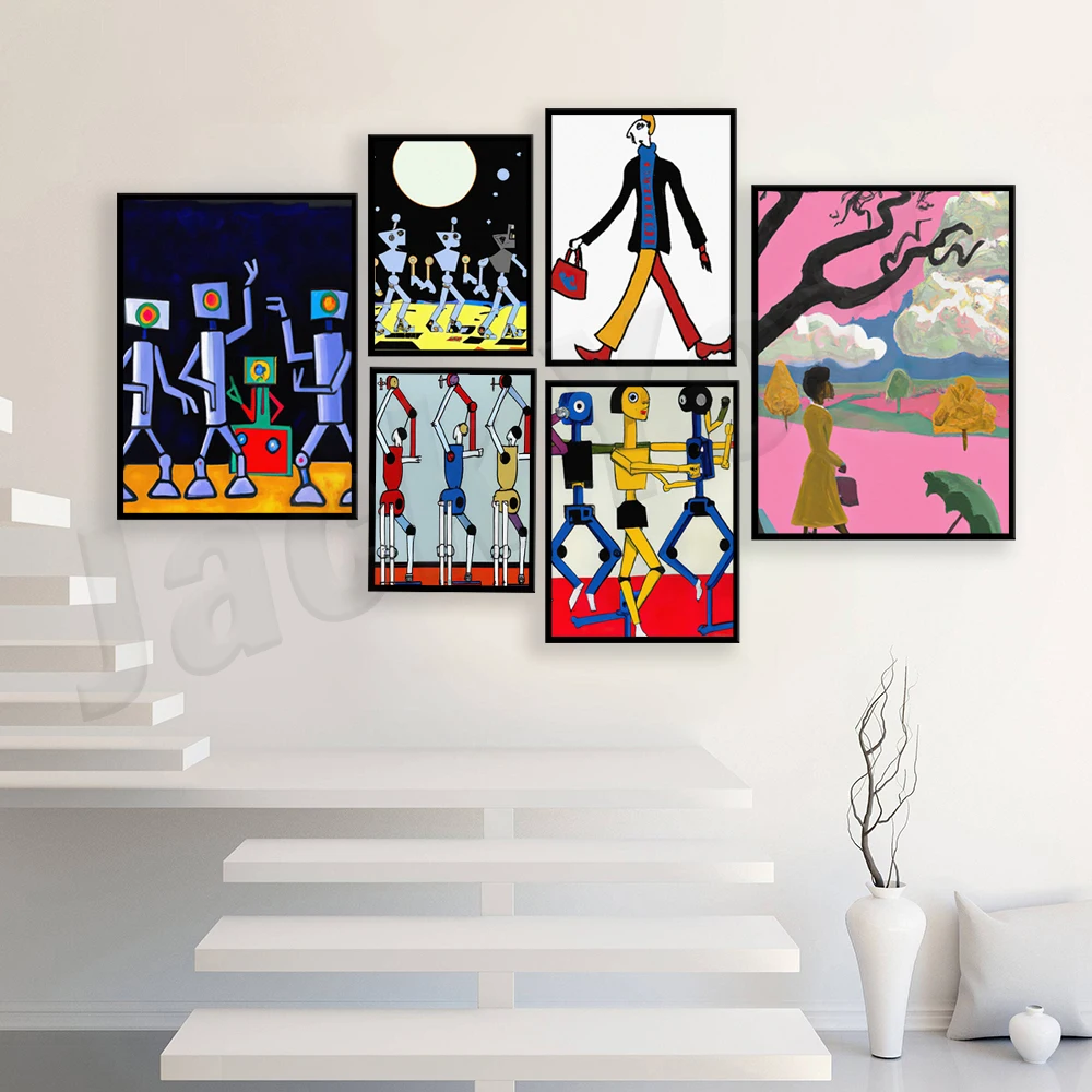 Andre Derain Poster Wall Art Canvas Painting Poster Print Modern Painting Mural Living Room Home Decor Artwork