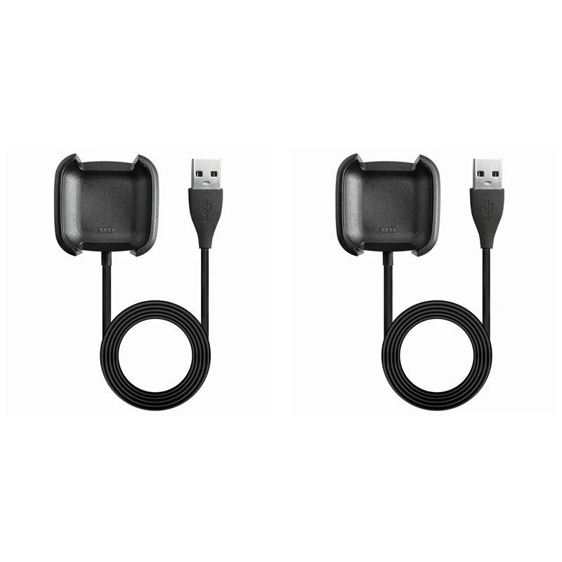 

Новая зарядная база 2X для зарядного устройства Fitbit Versa 2, зарядная база для умных часов Fitbit Versa 2