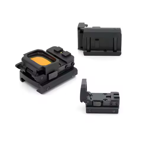 Metal VISM Folding Red dot reflex lens Red Dot Scop Flip-Up Sight for Airsoft Glock 17 Taurus G2C PT111 1913 Mount