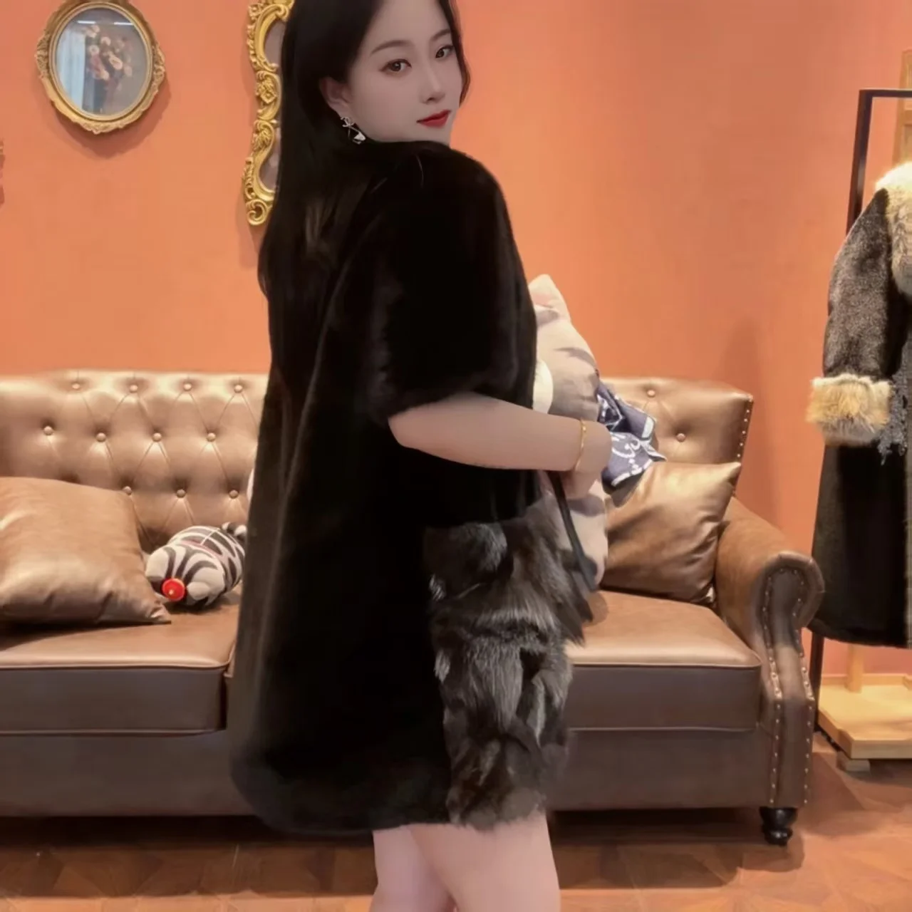 Real Fox Fur Waistcoat for Womens,Natural Fox Coat Ladies Sleeveless Real Fur Vest Jacket,Slim Real Fox Fur Outwear Vests, New
