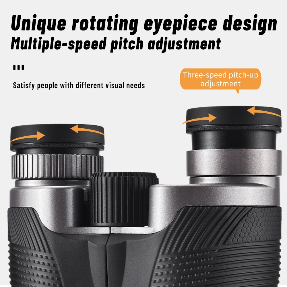 New 10x32 Binoculars With Phone Clip Tripod Telescope Stable Imaging For Travel Photography Watching Concerts Football Matches - view 4