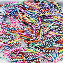 30Pcs 폴리머 클레이 다채로운 초콜릿 바 DIY 머리핀 케이크 전화 쉘 스크랩북 Embellishments 홈 예술 장식 미니 액세서리