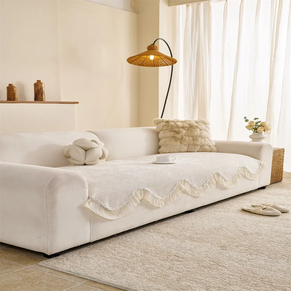 Sofa Cushion New Style Imitation Cotton and Linen All-season Anti-slip Cross-border Sofa Cover Full-cover Sofa Scarf