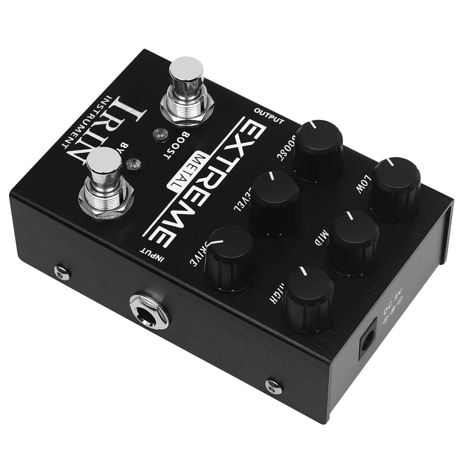 IRIN AN-42 Extreme Guitar Effect Pedal Metal Integrated Distortion 3D Delay Effect True Bypass Pedal Guitar Instrument Accessory