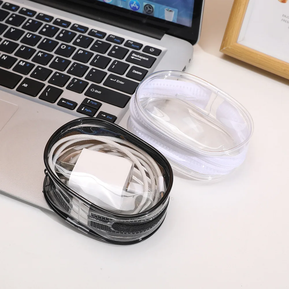 Data Cable Storage Bag Portable Headphone Storage Box For Carrying Around Mobile Phone Charger Cable Organizing Bag