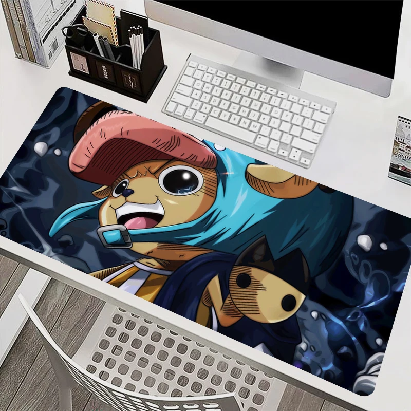 

Mousepad Laptop Office Cabinet Keyboard Pad PC Desk Mat Large Mouse Pad Non-slip One Piece Tony Tony Chopper Rubber Extended Pad
