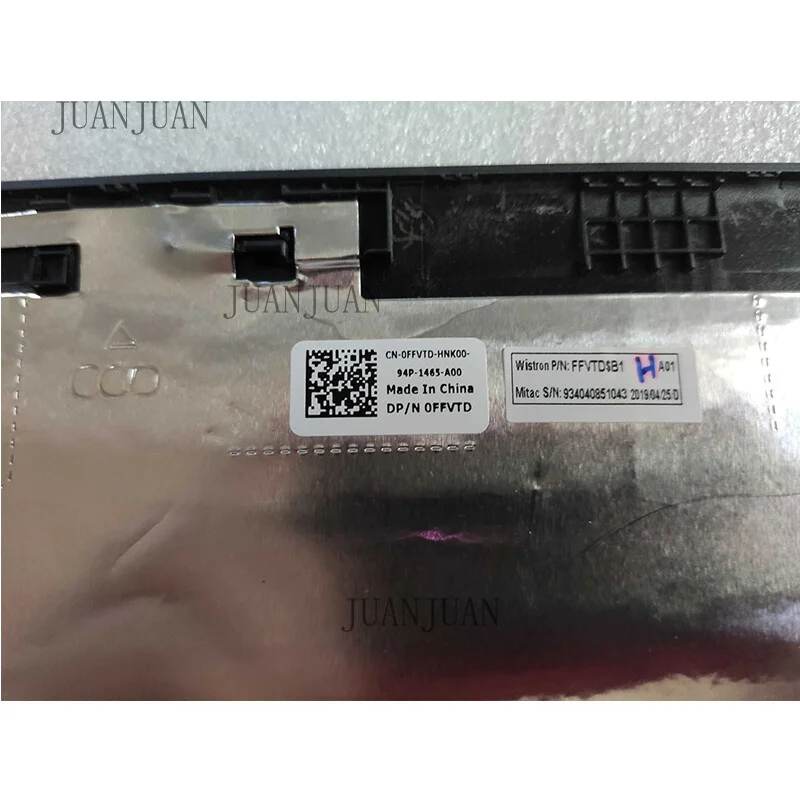 

A+ для Dell Latitude 5300 E5300, задняя крышка экрана (корпус) 0FFVTD FFVTD