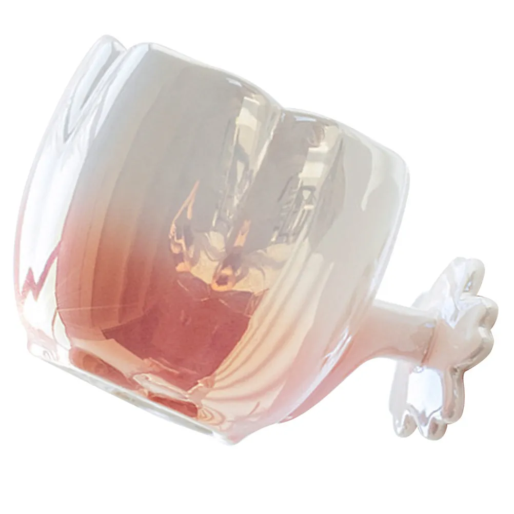 

Ceramic Coffee Mug Polished Electroplated Glaze Breakfast Cup Delicate Pattern Decorative Mug Office Home