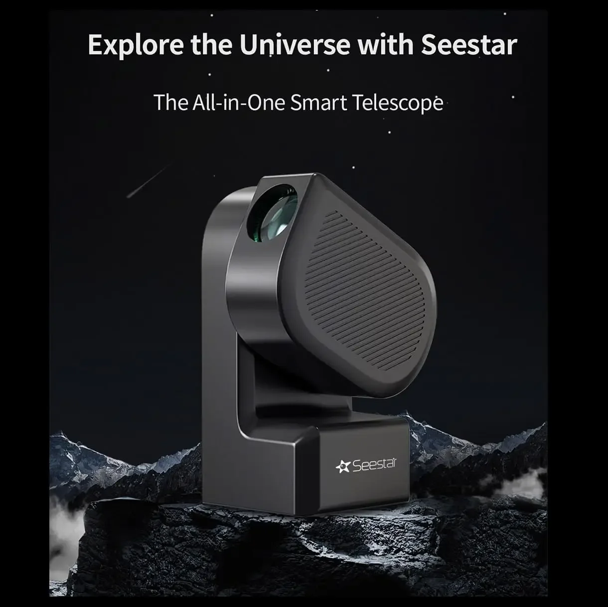 S50 Astronomical All-in-one Smart Telescope,Built-in motorized tracking mount,Ultra-Portable