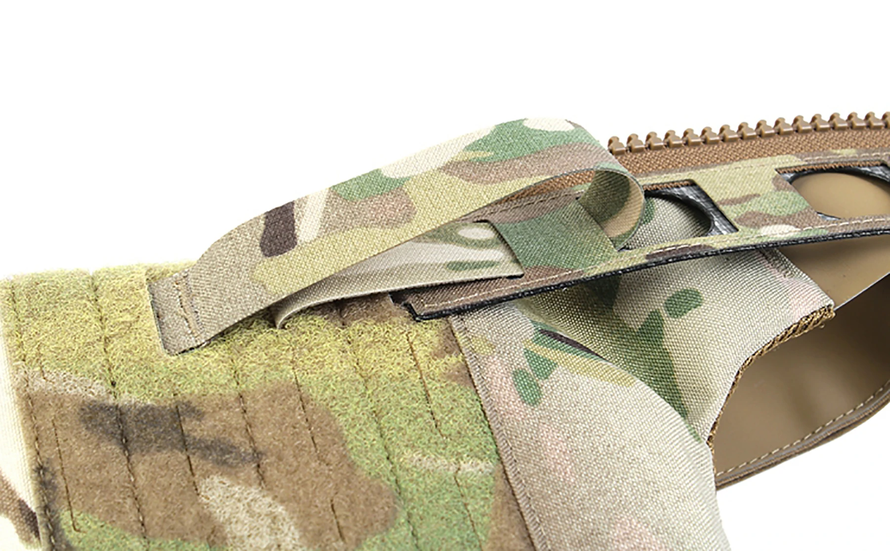 PEW Tactical Ferro Style Back Panel MOLLE Zipper Adapter FCSK3.0 Plate Carrier