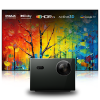 Awol 3000 ANSI Google TV Valerion VisionMaster Pro 2 Beamer 4k Triple - Projector 4k Projecteur Proyector Video Projector