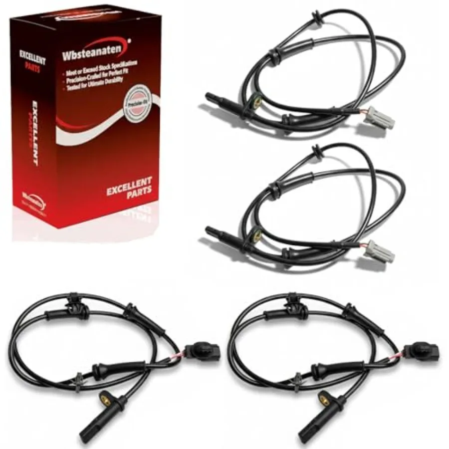 

ABS Wheel Speed Sensor 4Pcs: Front Rear Left and Right Compatible with Nissan 2013-2018 Altima L4 2.5L V6 3.5L 2016-2020 Maxima