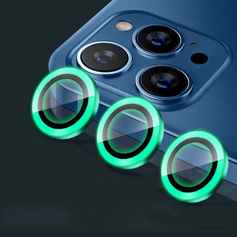 6PCS Luminous Camera Lens Protectors For iPhone 18 Pro Max Ultra 17 Pro Max 13 15 14 16 11 Air 12 Mini Protective Lens Film view 3