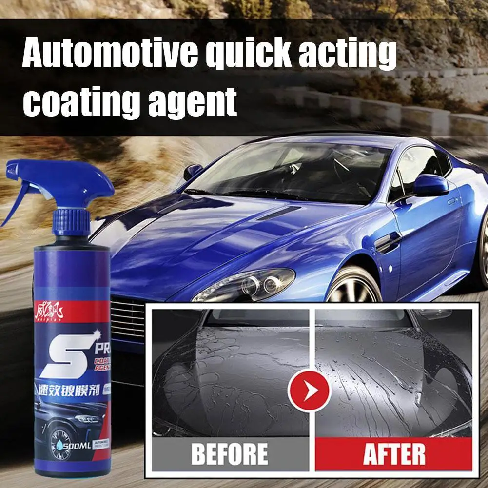 Ceramic Car Coating 500ML Nano Plated Crystal Hydrophobic Waterproof Polishing Paint Hardness Car Polish Wax