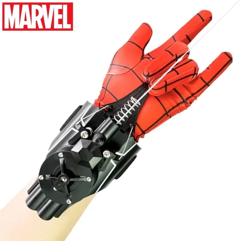 MARVEL Legends Spiderman Web Shooters Spider Man Wrist Launcher Cosplay Peter Parker Accessories Props Gloves Children Gifts