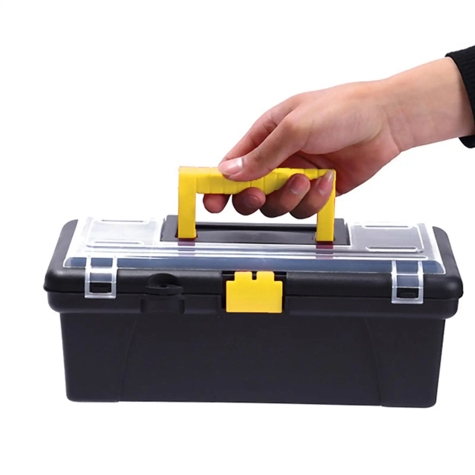 Multipurpose Tool Box Dividers Durable Strong Portable Storage Box for Electrician Hand Tools Household Car Trunks Plumber