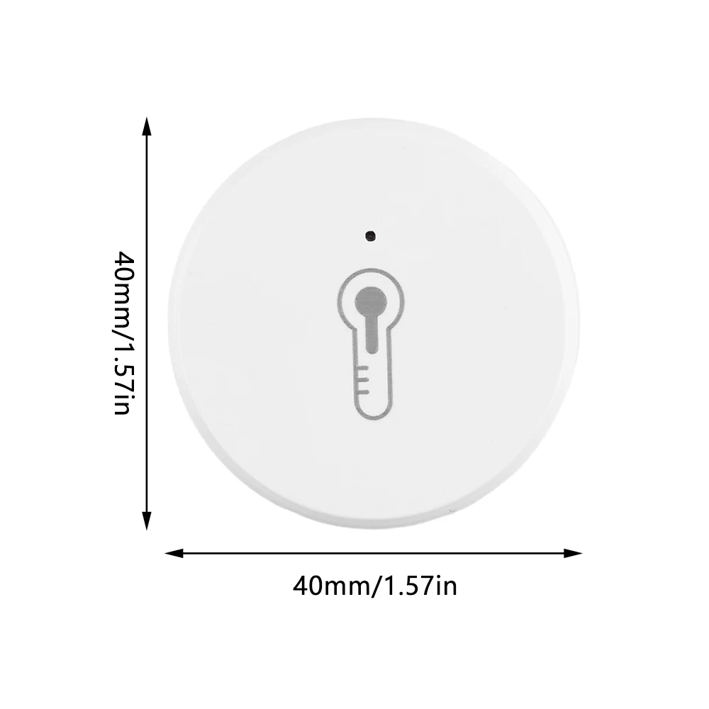 Imagem -06 - Tuya Zigbee3.0 Temperatura e Sensor de Umidade em Tempo Real Auto Ajustando Casa Inteligente Vida Inteligente Tuya Mobile Phone App Controle