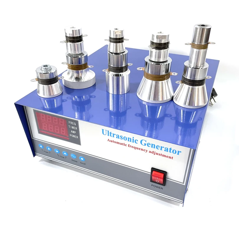 40KHZ/130KHZ 1200W Double Frequency Ultrasonic Box With Power Adjustment For Ultrasonic Cleaner Parts