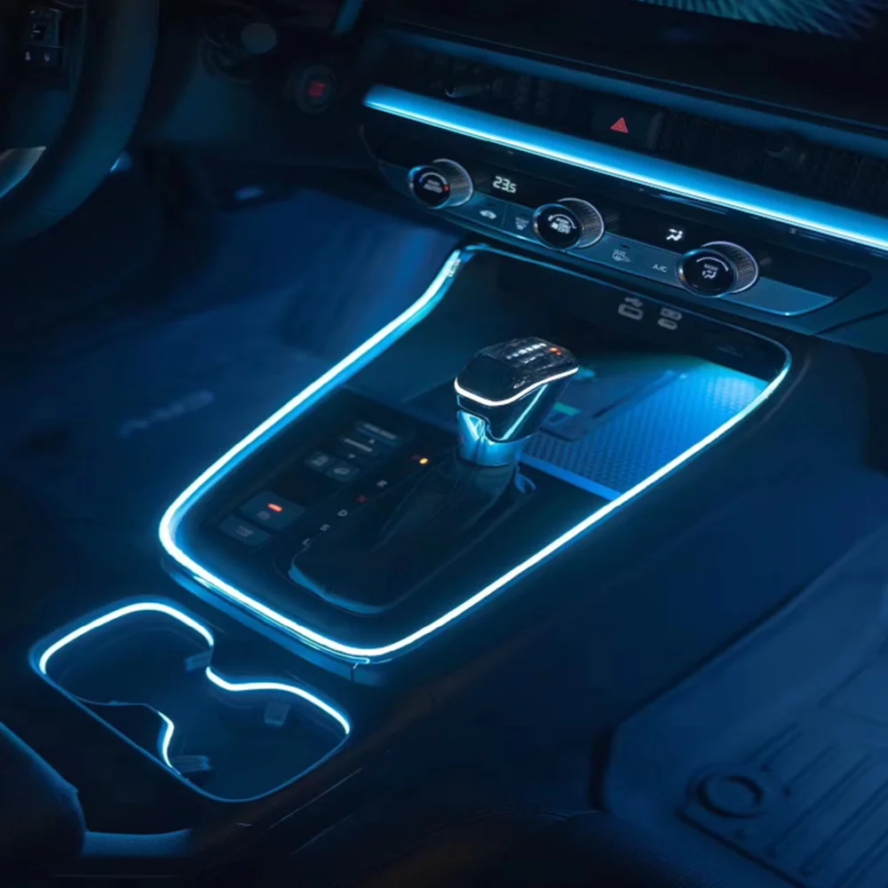 Upgrade and modify LED Car Inner Ambient Light  For Honda CRV 2023-2025 Dynamic Ambient Lamp OEM Size Rainbow Kit Modification