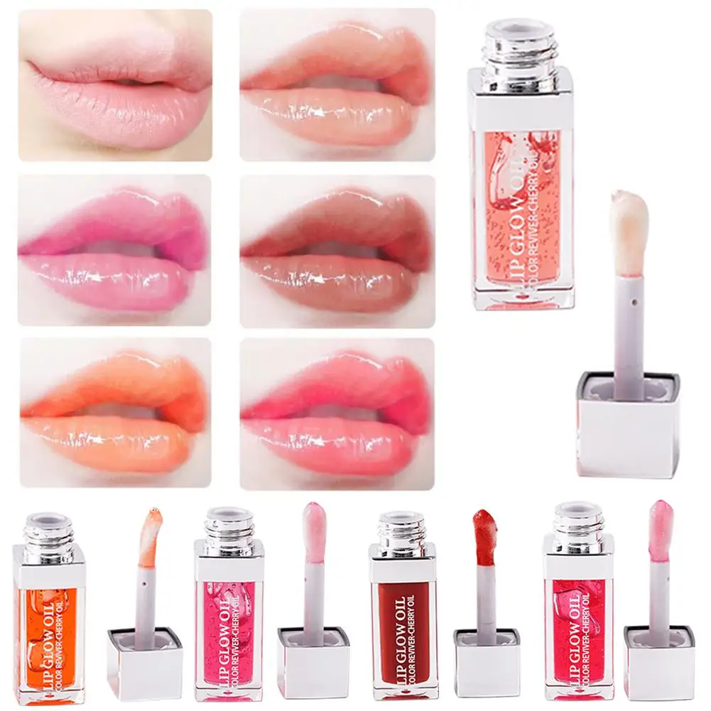 Nieuwe Heldere Lipgloss Mode Kristal Jelly Hydraterende Lip Olie Niet Plakkerig Sexy Plumping Gloss Lippenstift Make-Up Lipverzorging Tool