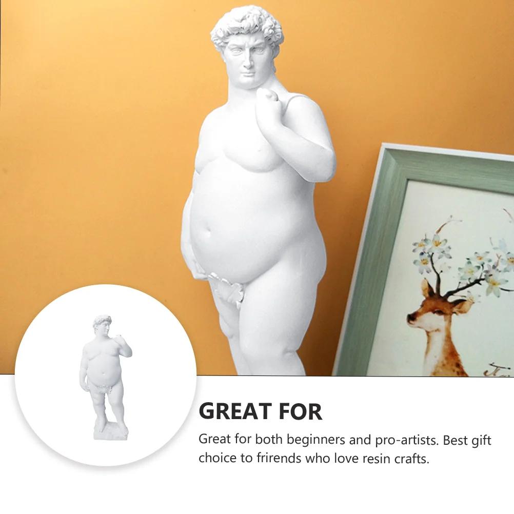 

David Statue Size Desk Decor Home Office Accessory Mini David Sculpture Model Resin Statue For Home Sculpture