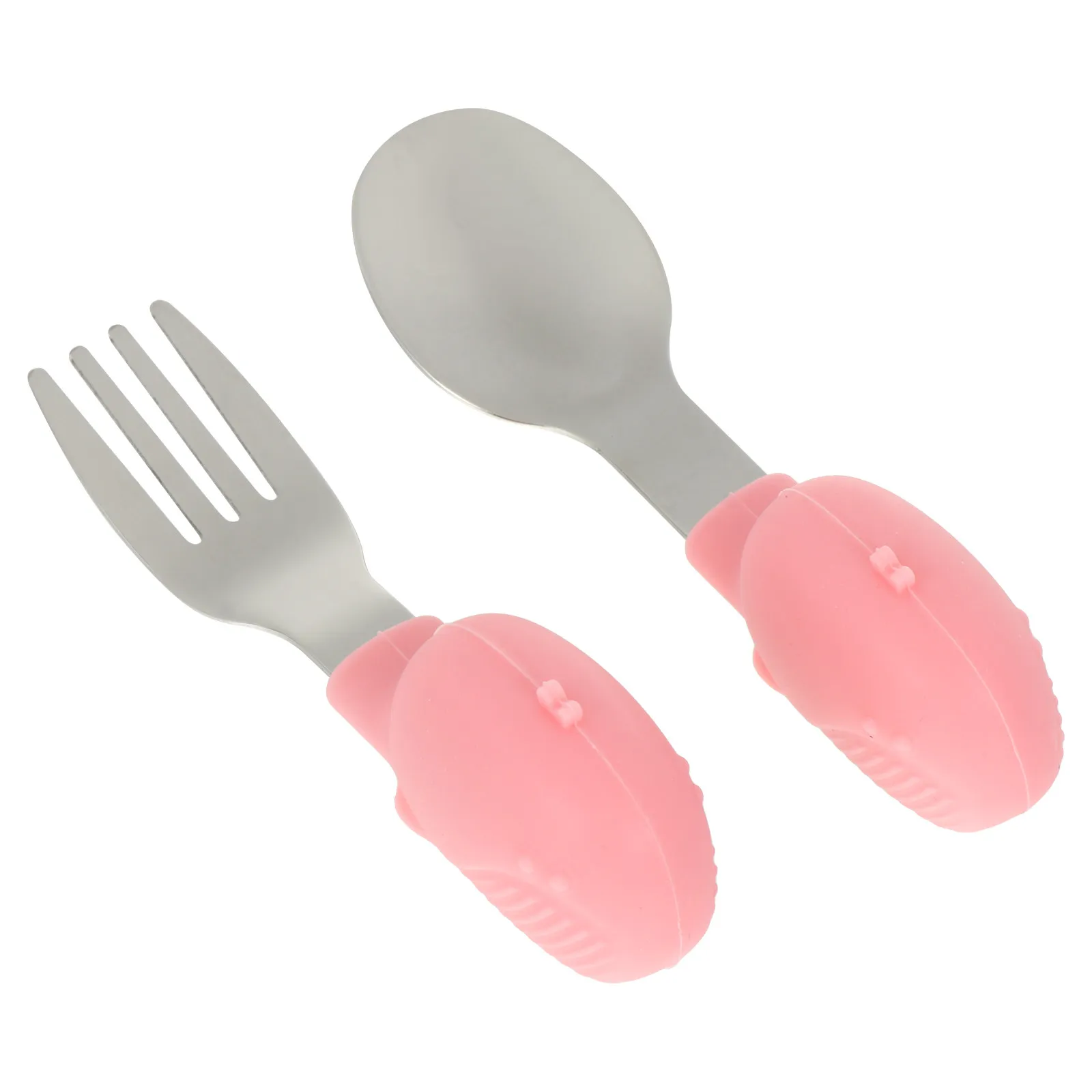 2-pecas-de-talheres-de-treinamento-para-bebes-em-silicone-e-aco-inoxidavel-garfo-e-colher-com-design-de-desenho-animado-cabo-macio-e-empunhadura-ergonomica-adequado-para-leite