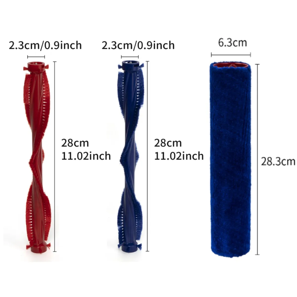 غسل G1 فرشاة دوارة بار فرشاة دوارة ناعمة للمكنسة الكهربائية الرطبة دايسون WashG1 ، تنظيف الحطام الأمامي والخلفي عالي الكفاءة