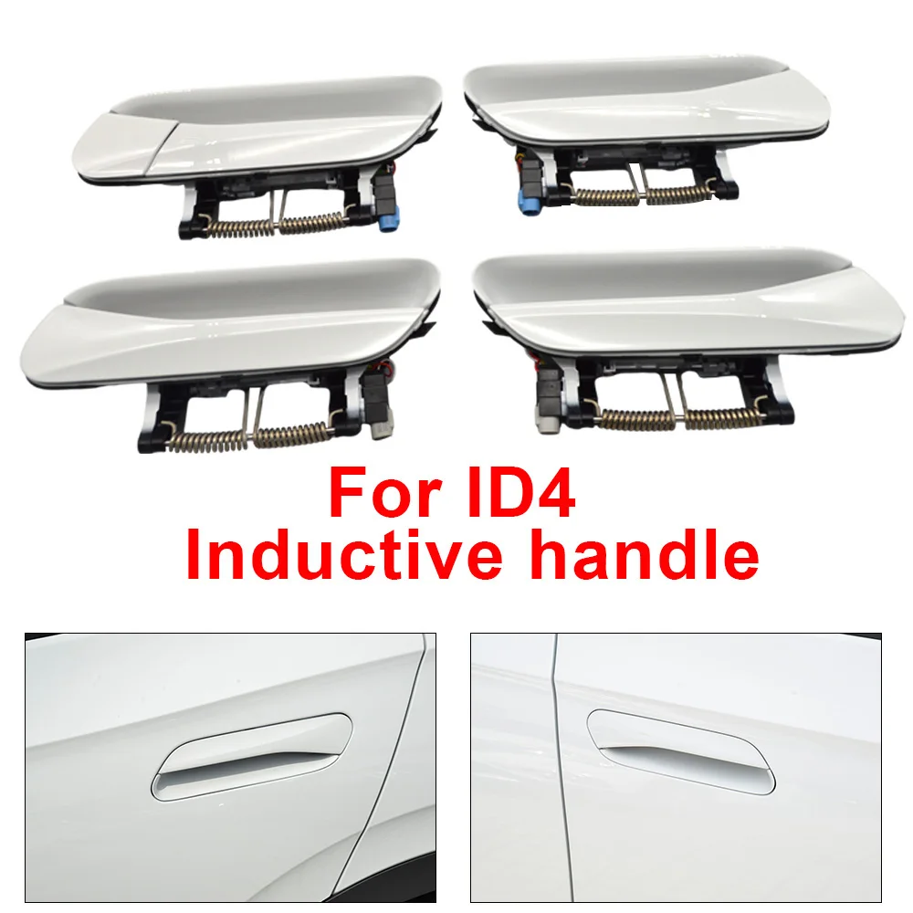 Door handles for new energy vehicles Outer door handle assembly For VW ID4 ID.4 White Four Door Inductive Handle