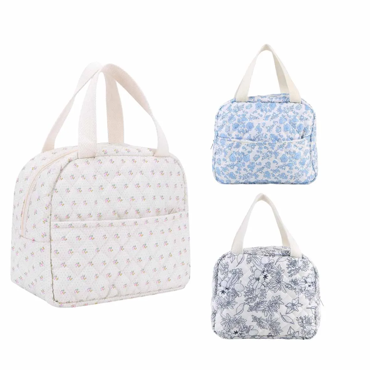 

YANZAI printing portable mommy out hand bag diaper storage bag