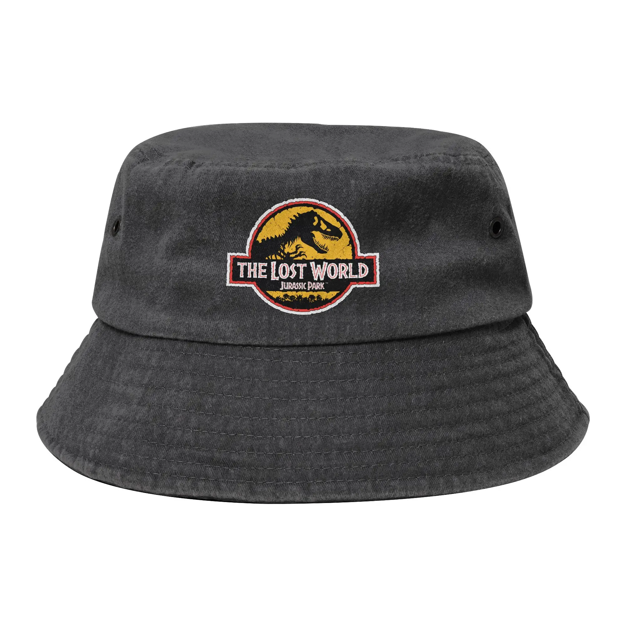 Sombrero de pescador unisex ligero y moderno con diseño de dinosaurios de Jurassic Park, ideal para senderismo, pesca y playa