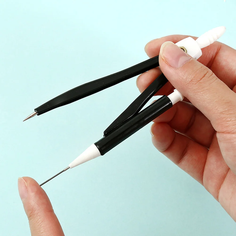 6Sets Precision Engineering Compass Metal Drafting Circle Drawing Tools for Students Artists Compass for