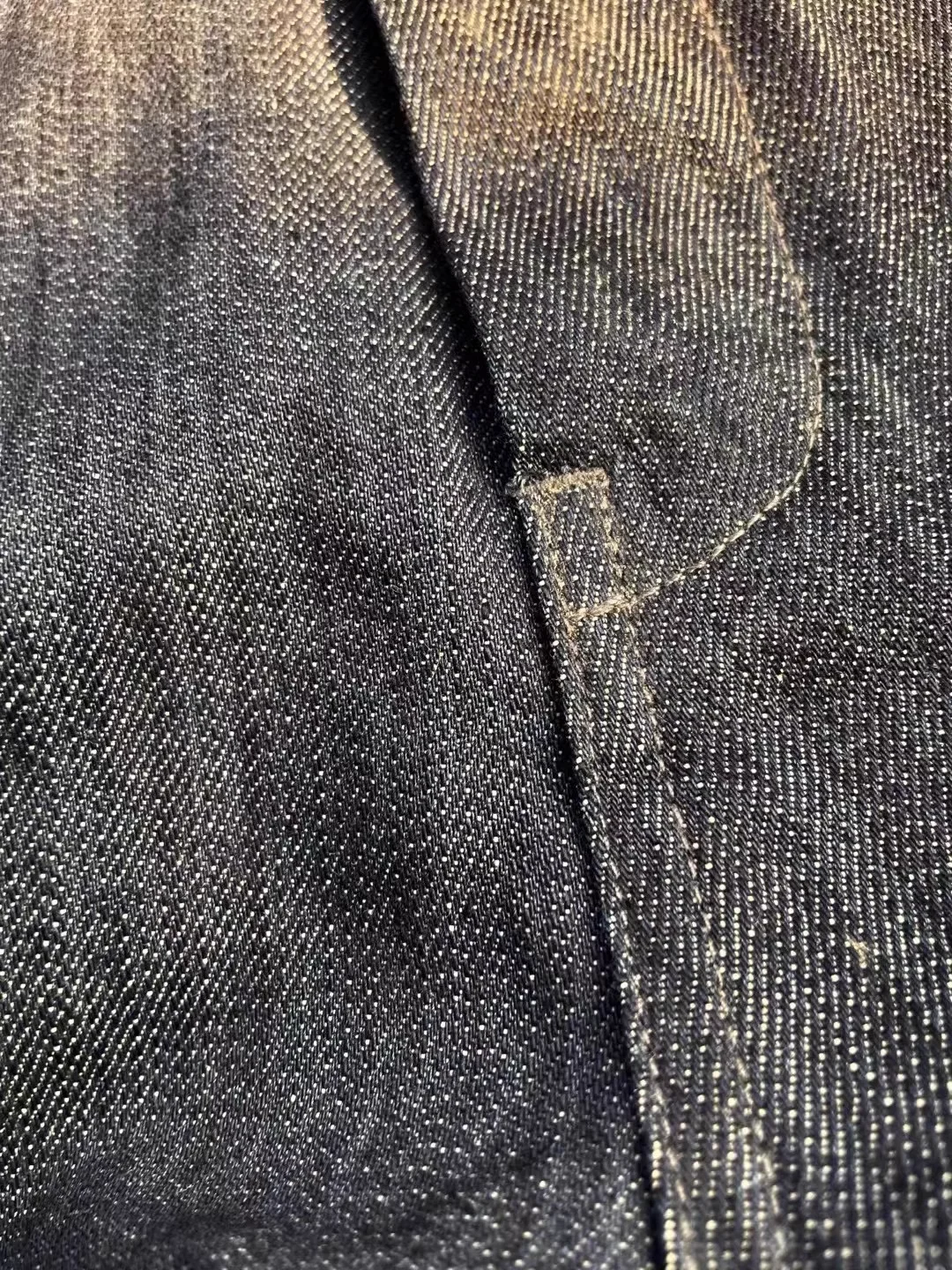 VISVIM WMV CARPENTER PANTS mud-dyed selvedge denim jeans