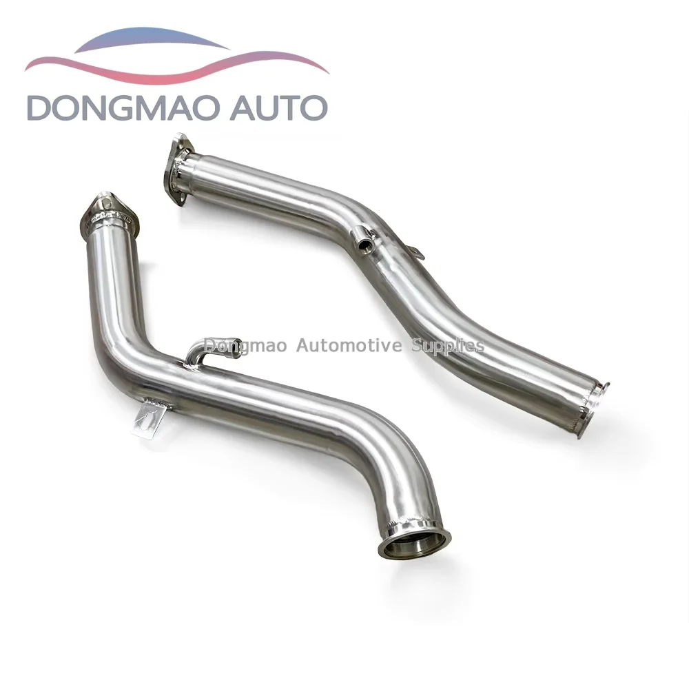 For Infiniti Q50 Q60 3.0T 2022-2024 Precision Welding Stainless Steel Polishing Performance Exhaust Downpipe